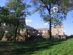 ruiny zamku w Krupem 2